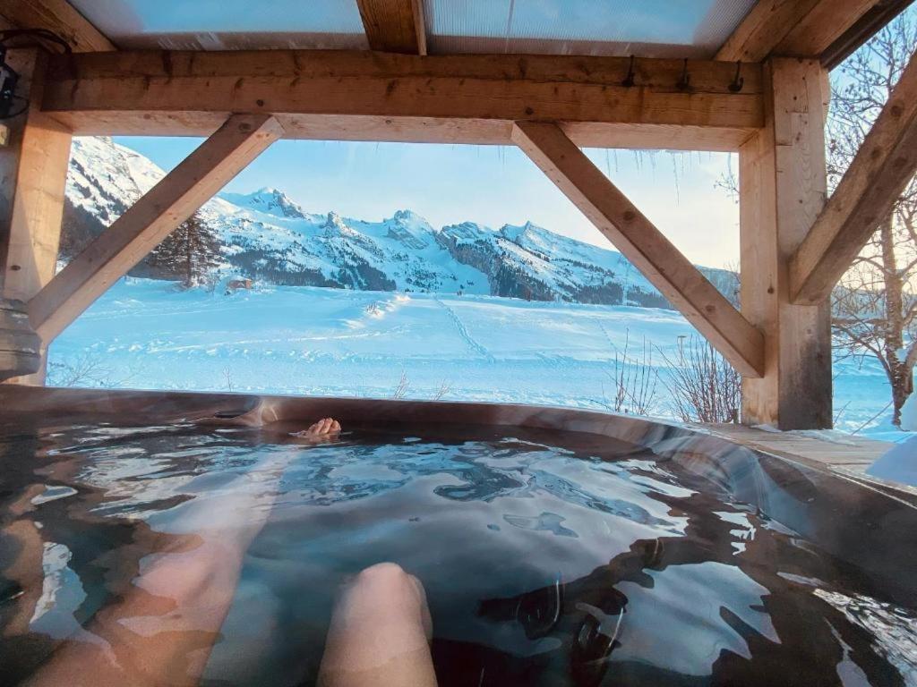 Chalet Inarpa - Appartements Et Suites La Clusaz Ngoại thất bức ảnh